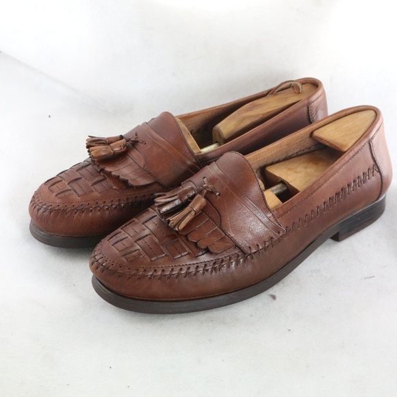 Giorgio Brutini Other - GIORGIO BRUTINI Woven Moc Toe Tassel Kilt Loafers